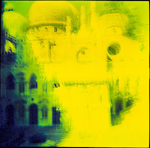 Venice, 2014. Diana F+ camera, Lomography Color film, multi-exposure, cross-process