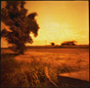 Линьяно, 2016 г.  Камера Diana F+, пленка  Lomography Redscale, мультиэкспозиция